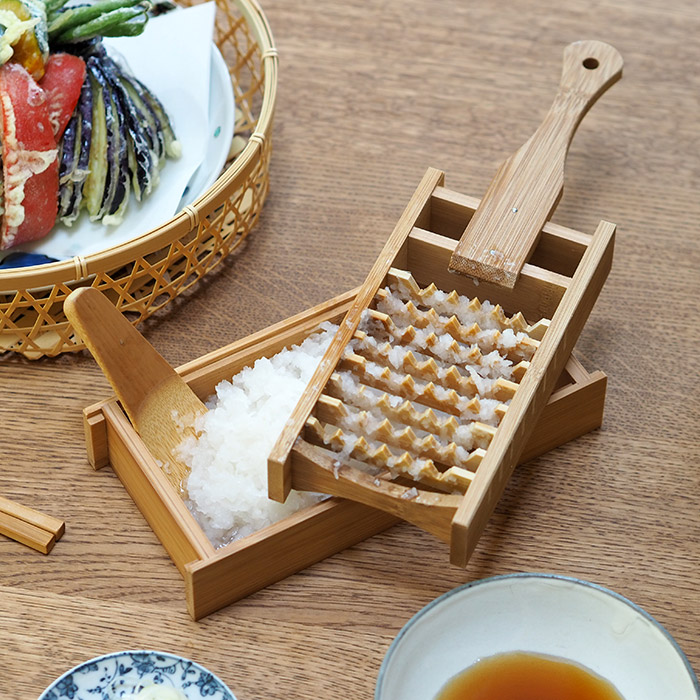 【取扱終了0320】公長齋小菅　鬼おろしセット　すくいへら付き ※