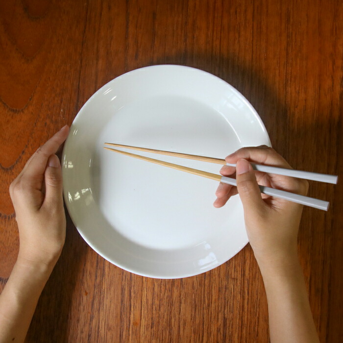 公長齋小菅　うるう箸　ライトグレー　23cm　※
