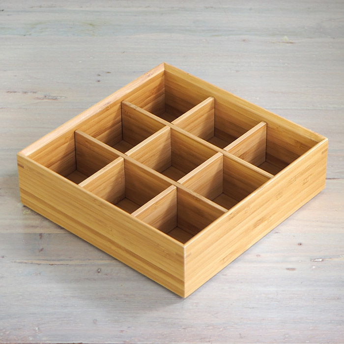 公長齋小菅　6.5寸用　九つ仕切り