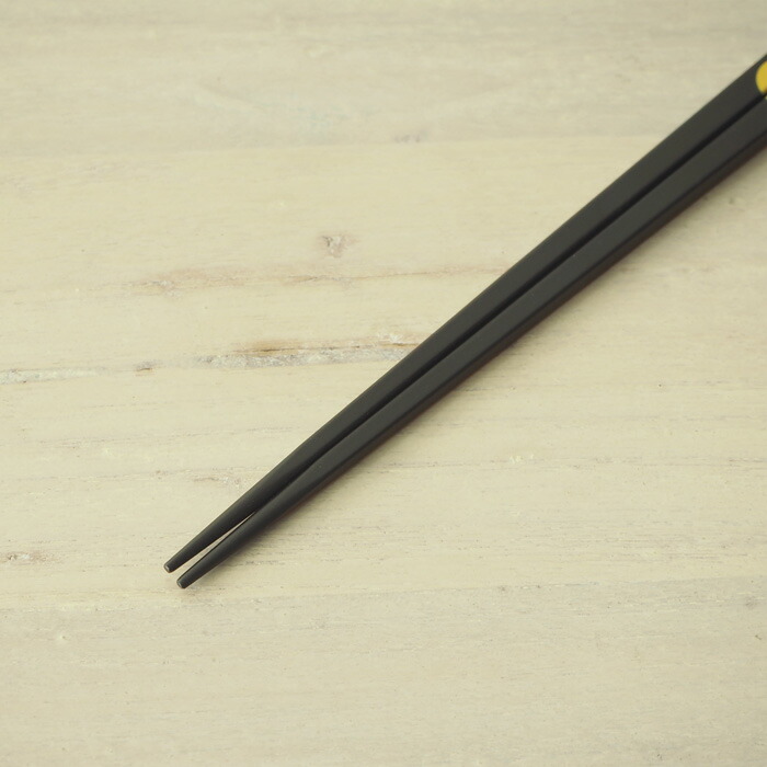 公長齋小菅　円窓箸　ブラック