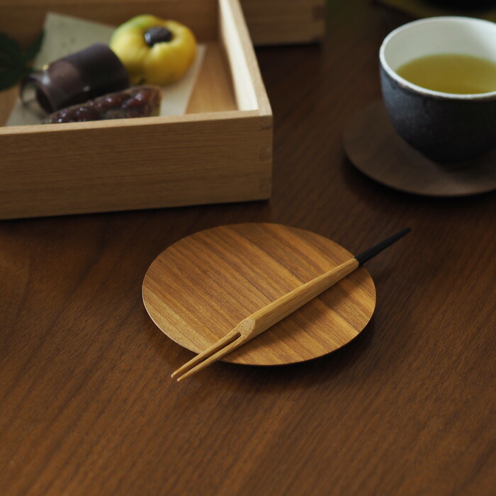 【4月より値上げ】【プロキッチンオリジナル】木の丸い小皿　桜　/　PROKITCHEN