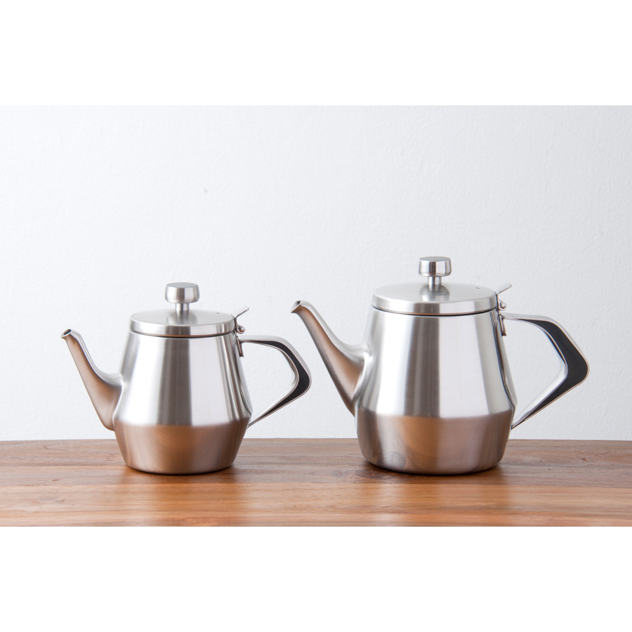 【取扱終了0103】仔犬印　エルム　ステンレス　ティーポット　5人用　※