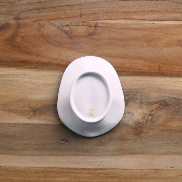 幸楽窯　錦　おふくさん　小銘々皿