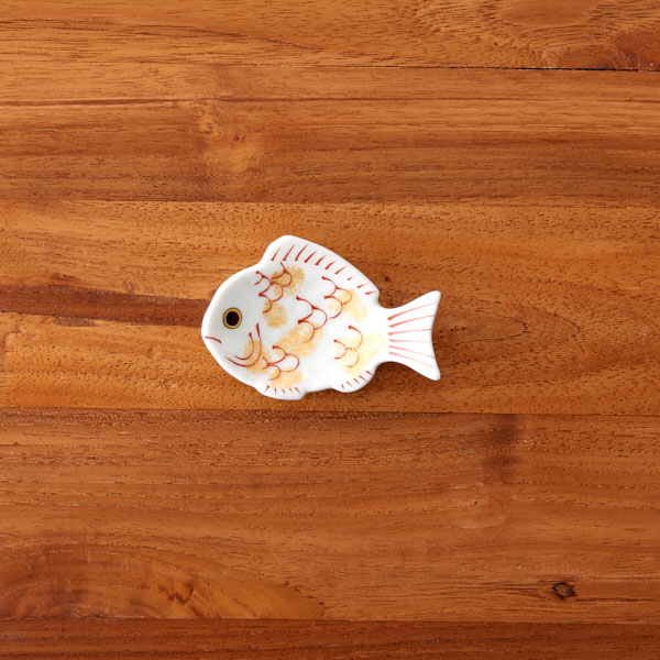 ■幸楽窯　白鯛　箸置きギフト3個セット