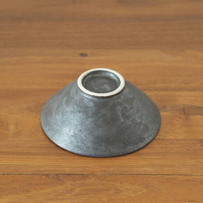 飯高幸作　小鉢　刷毛黒 　/　 kousha ceramic works