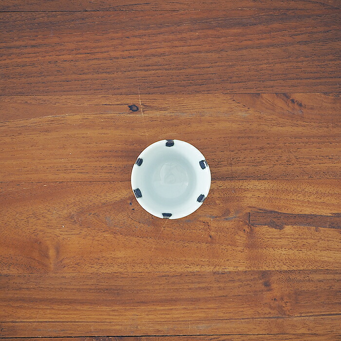 九谷青窯　横井佳乃　木賊に露　猪口