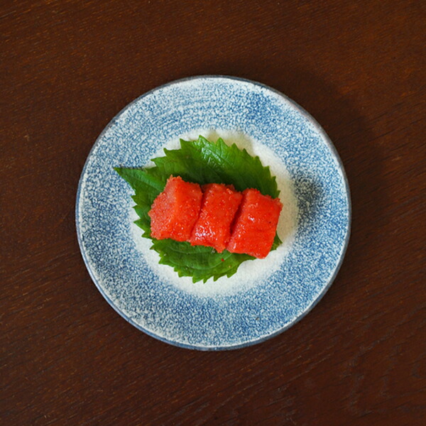 ココチ舎　インディゴ　丸皿　4寸