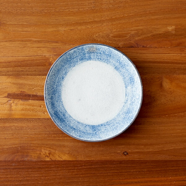 ココチ舎　インディゴ　丸皿　5寸