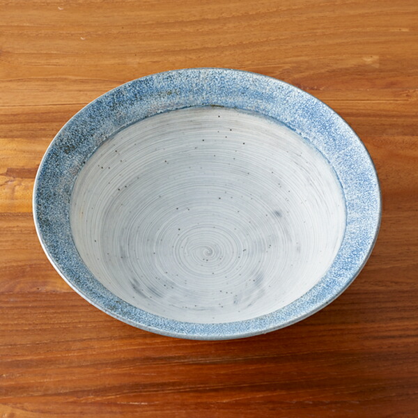 ココチ舎　インディゴ　リム鉢