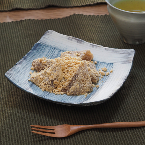 【取扱終了0629】ココチ舎　インディゴ　角皿　小　Lライン　※