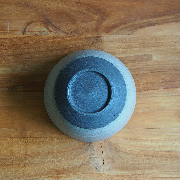 【取扱終了0305】ココチ舎　灰釉　陶おひつ　1合　※