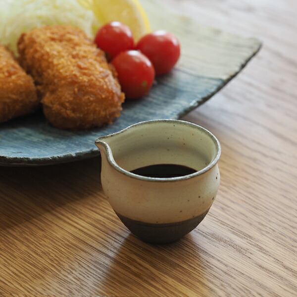 ココチ舎　ミルクピッチャー　粉引