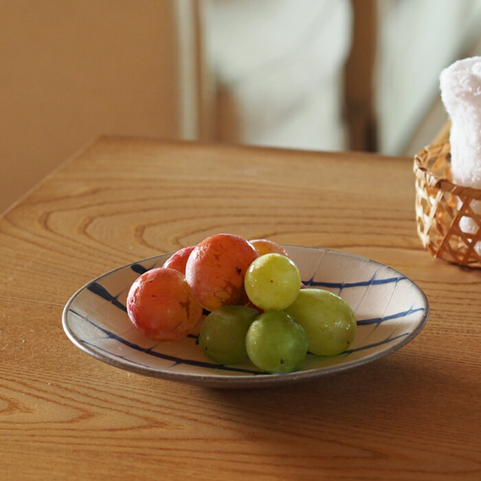 ココチ舎　スリップ　丸皿　5寸