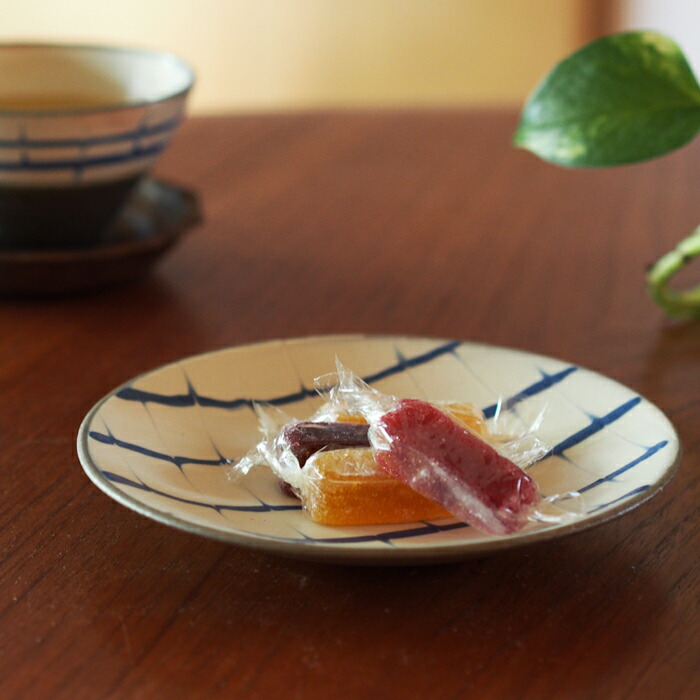 ココチ舎　スリップ　丸皿　5寸