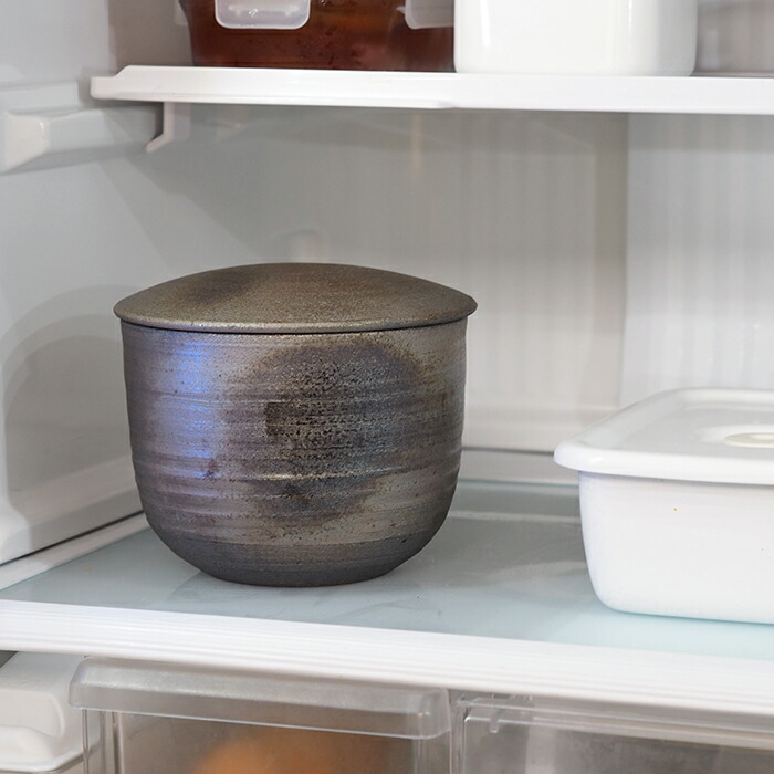 ココチ舎　焼締　陶おひつ　2合