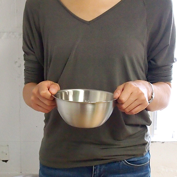 ラバーゼ　ステンレスボウル　小　15cm　/　la　base