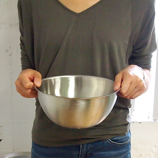 ラバーゼ　ステンレスボウル　中　21cm　/　la　base