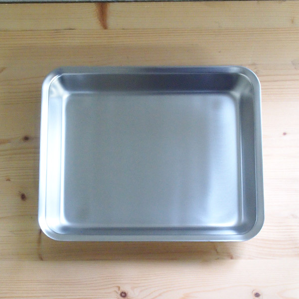 ラバーゼ　ステンレス角バット　21cm　/　la　base