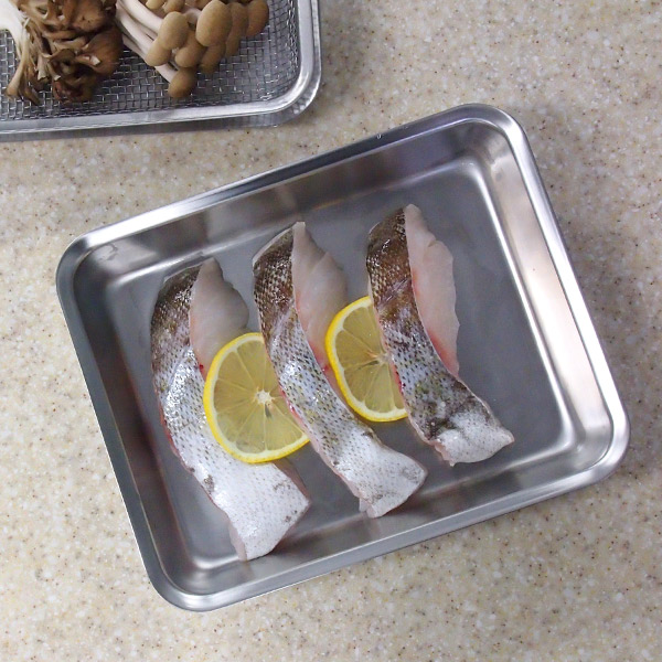 ラバーゼ　ステンレス角バット　21cm　/　la　base