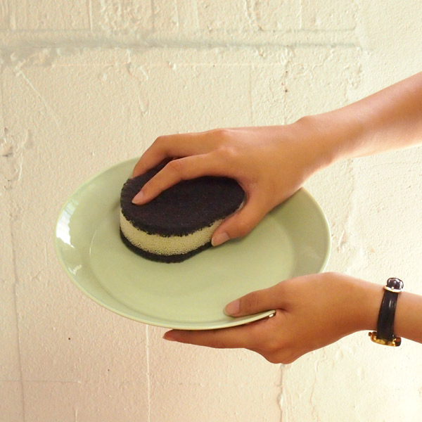 ラバーゼ　スポンジ　黒・白　/　la　base