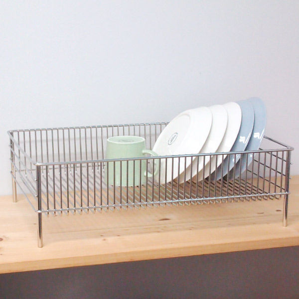 ラバーゼ　ステンレス水切りかご　大　/　la　base