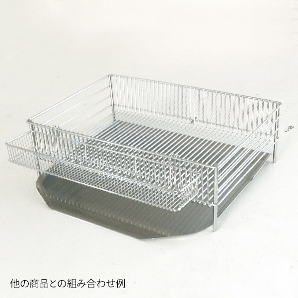 ラバーゼ　ステンレス水切りトレー　大　/　la　base