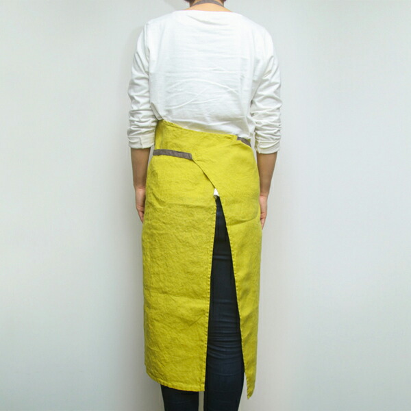 リーノ・エ・リーナ　フルエプロン　マノン　ミモザ　/　Lino　e　Lina　Manon