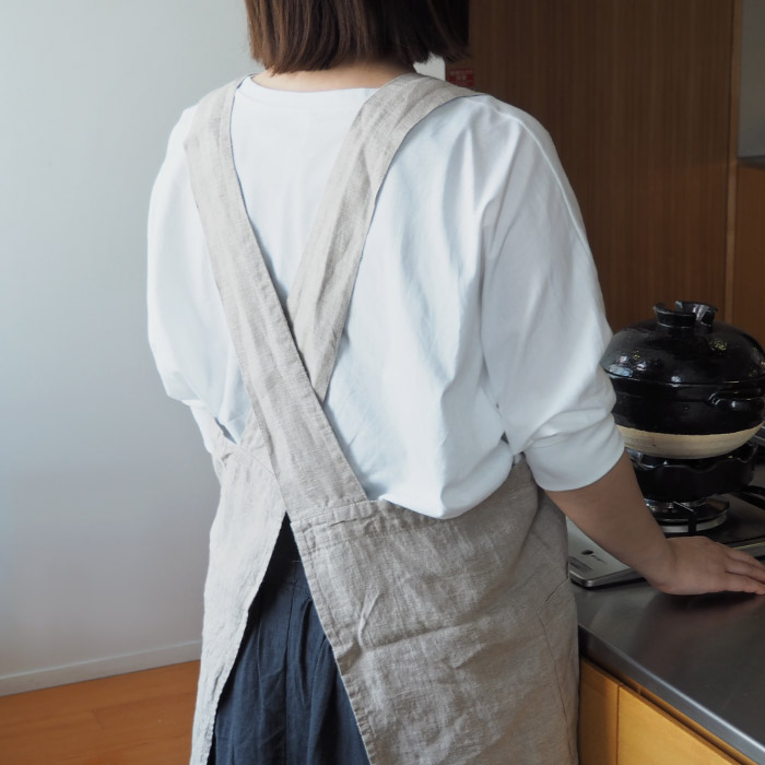 リーノ・エ・リーナ　フルエプロン　アニタ　フラックス　/　Lino　e　Lina　Anita