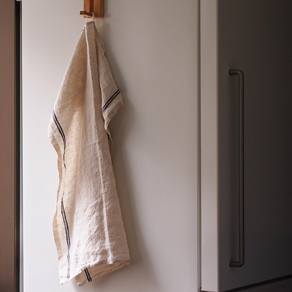 リーノ・エ・リーナ　キッチンクロス　デュオ　ナチュラル　/　Lino　e　Lina　Duo