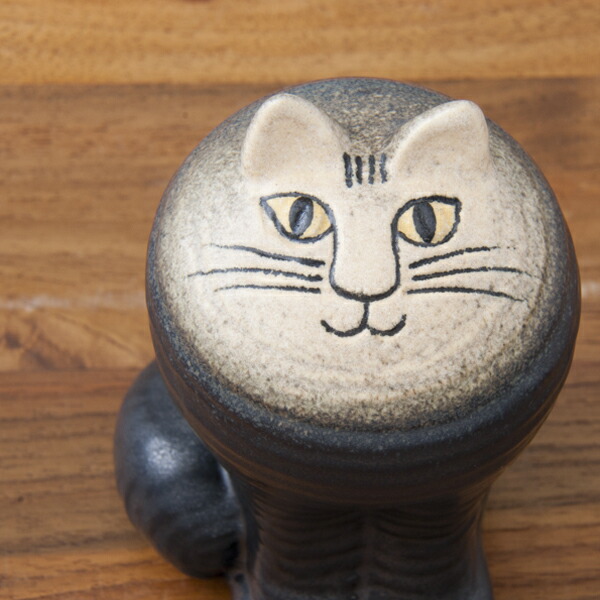 【取扱終了0519】【売り切りセール】リサ・ラーソン　マヤ　ブラック　/　Lisa　Larson　Cats-Maya　※