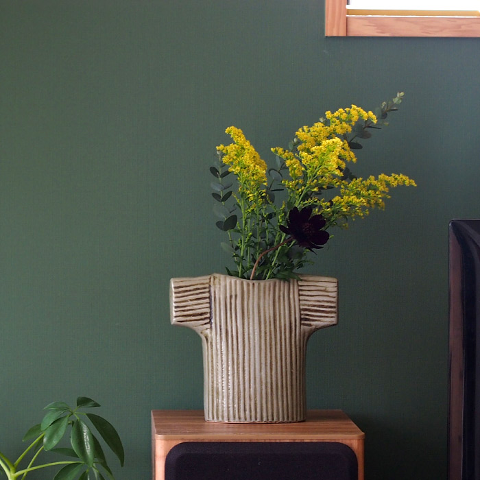 【取扱終了1005】リサ・ラーソン ワードローブ セーター 130mm 花瓶 / Lisa Larson Wardrobe Sweater　※