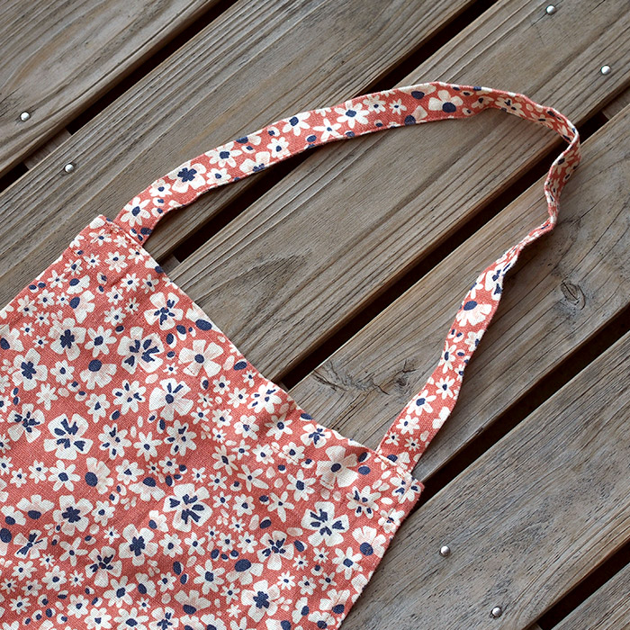 【プロキッチン別注】リネンテイルズ　デイリーエプロン　ブロッサム　/　LINEN　TALES　※