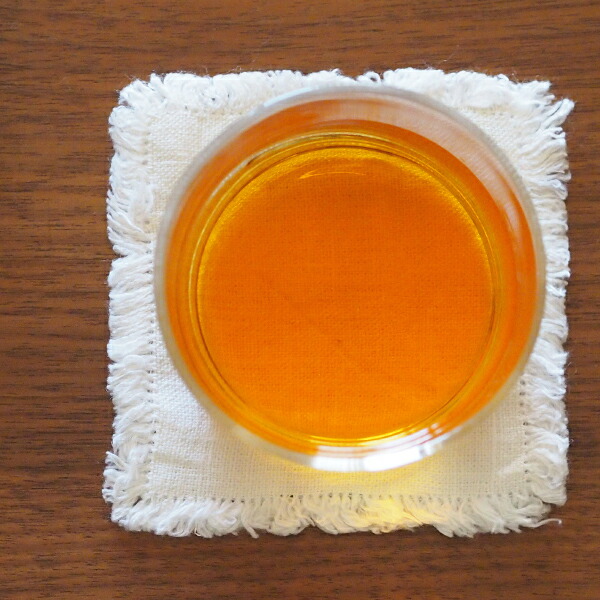 リネンテイルズ　フリンジ　コースター　ホワイト　10×10　/　LINEN　TALES　※