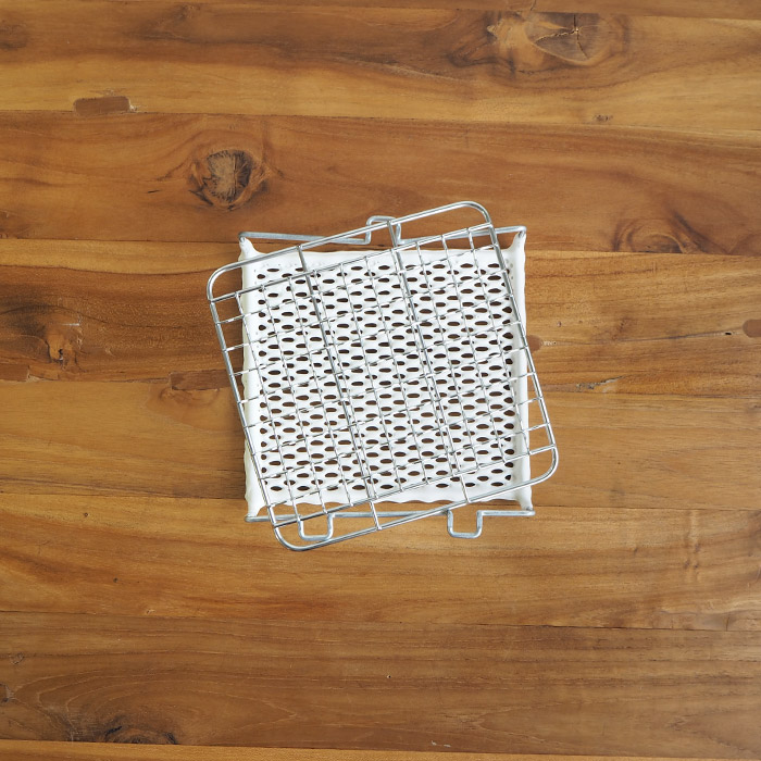 マンネン　セラミック焼網　150x150mm　/　mannen　※