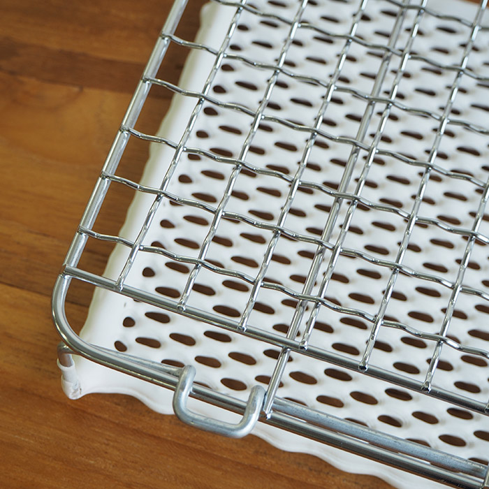 マンネン　セラミック焼網　150x150mm　/　mannen　※