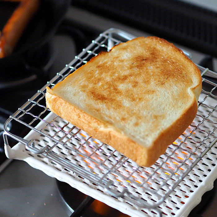 マンネン　セラミック焼網　150x150mm　/　mannen　※