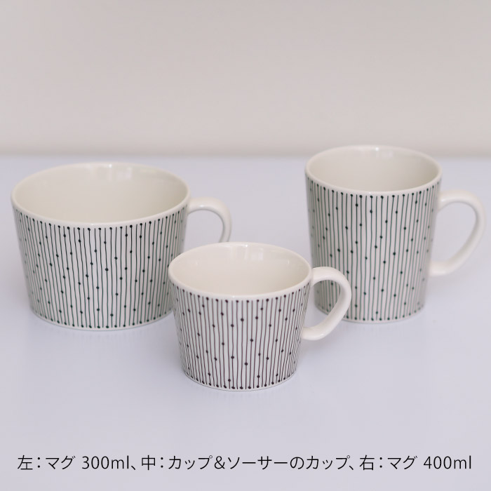 アラビア　マイニオ・サラストゥス　マグ　300ml　/　ARABIA　Mainio　Sarastus