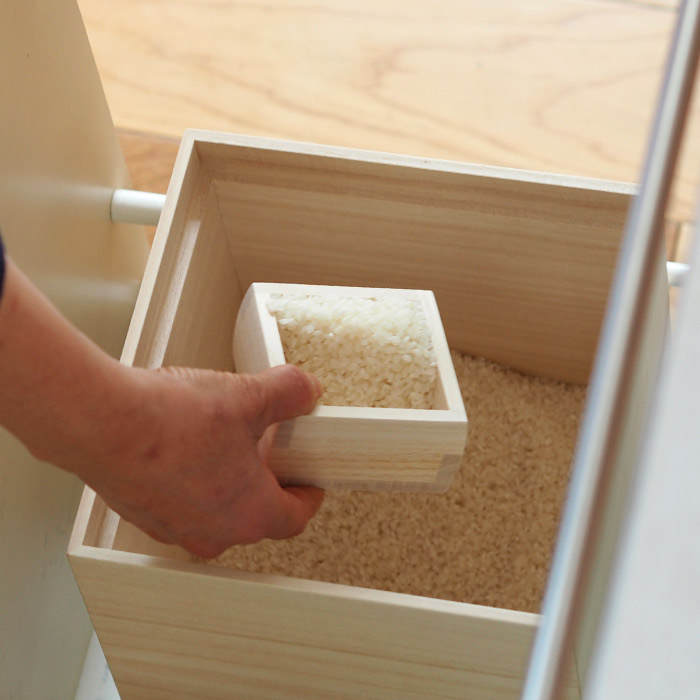 増田桐箱店　米櫃　3kg