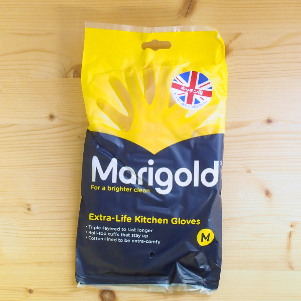 マリーゴールド　ゴム手袋　キッチン用　M　/　MARIGOLD