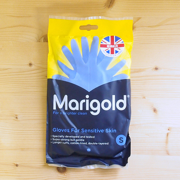 マリーゴールド　ゴム手袋　敏感肌用　S　/　MARIGOLD
