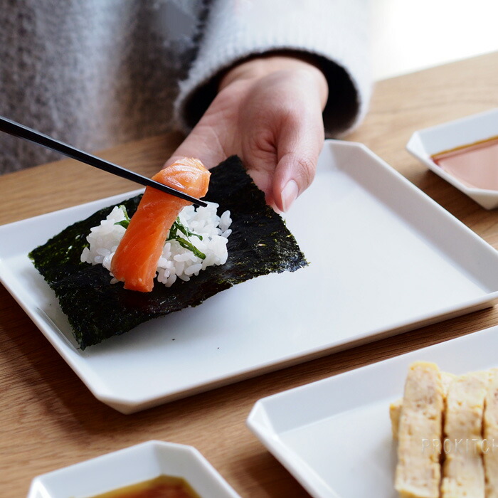 1616/aritajapan　TY　スクエアプレート　ホワイト　200