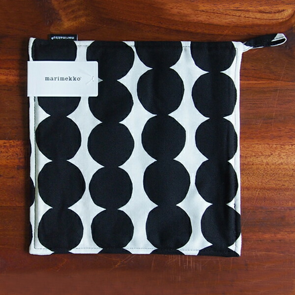 マリメッコ　ポットホルダー　ラシィマット　/　marimekko　Rasymatto