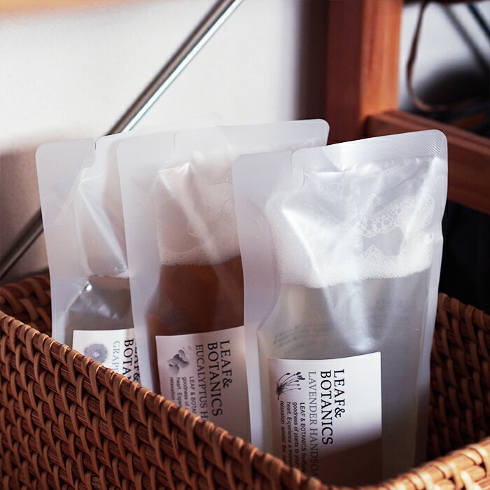 リーフ&ボタニクス　ハンドソープ　ラベンダー　詰替用　/　LEAF＆BOTANICS