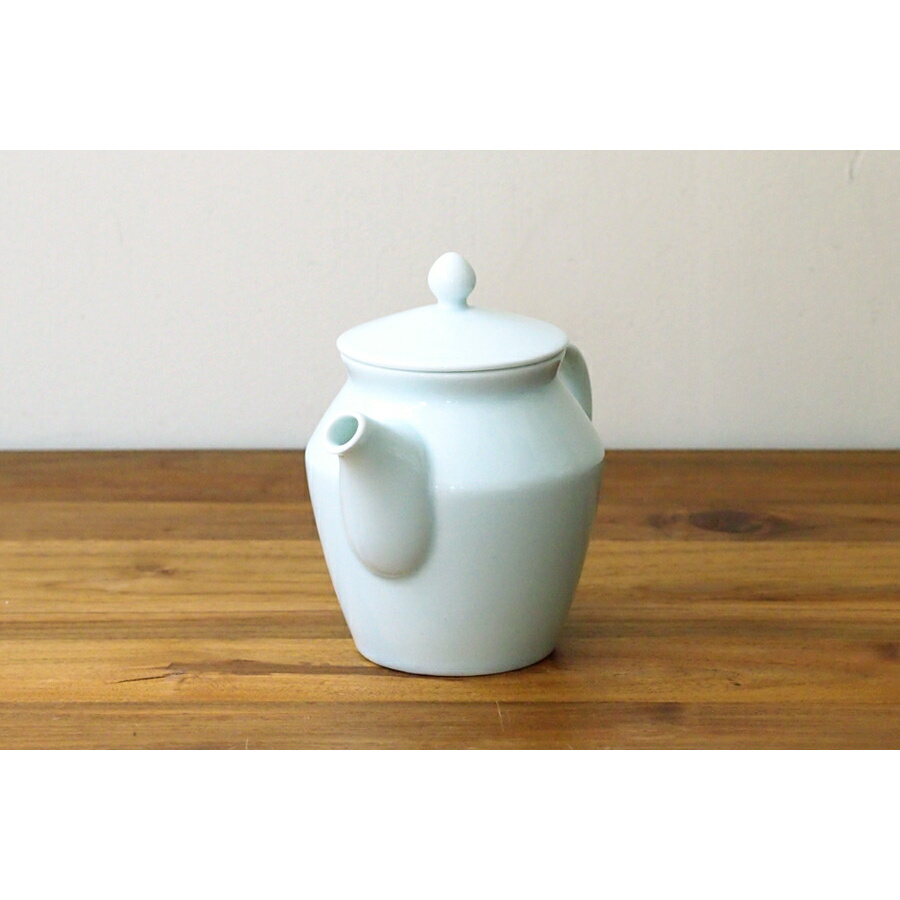 瑞々 ポット 青白 ※