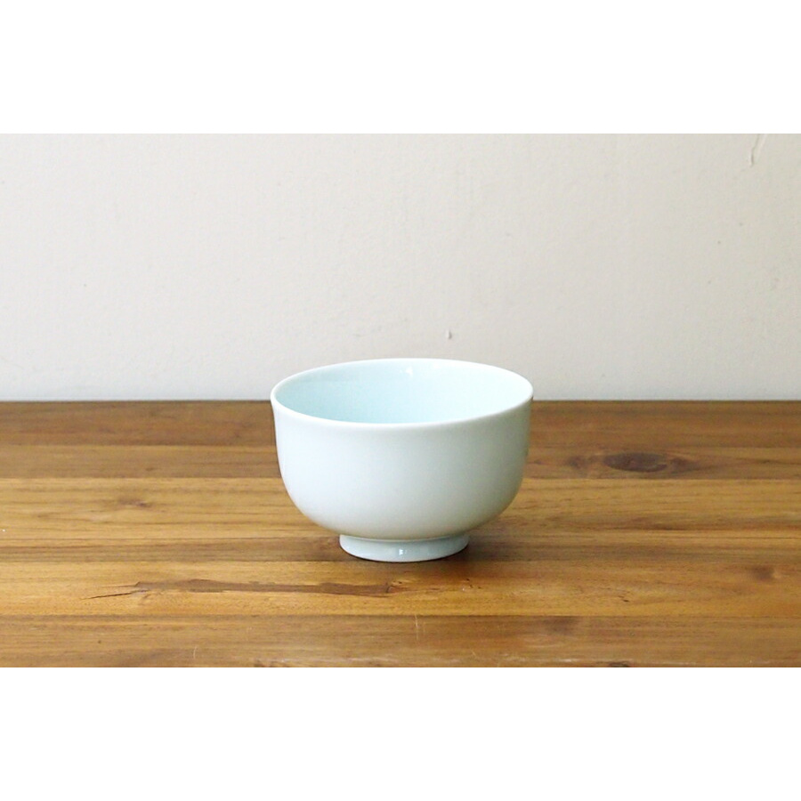 瑞々　めし碗　青白