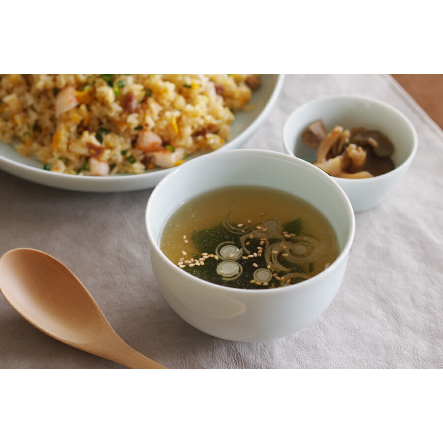 瑞々　めし碗　青白