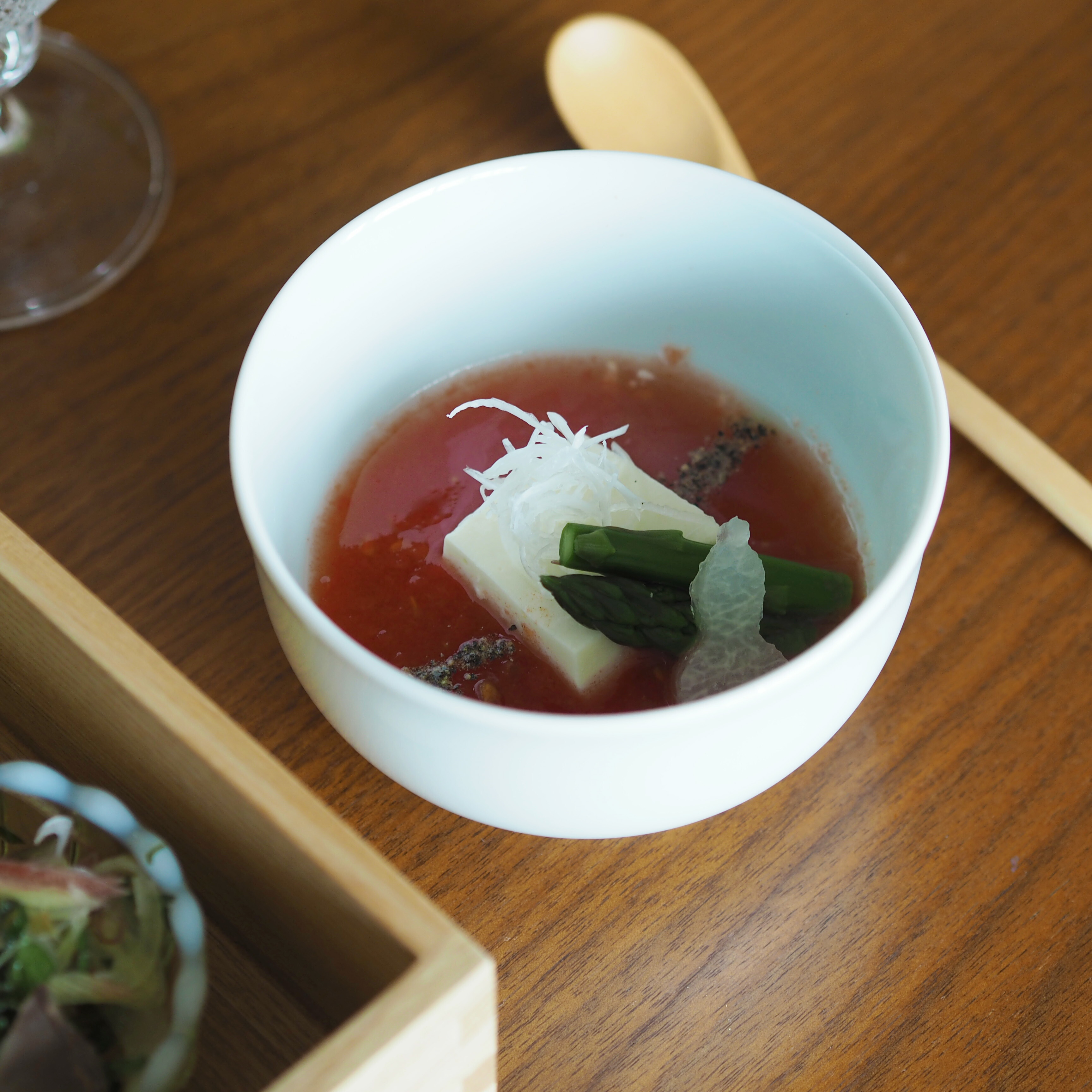 瑞々　めし碗　青白