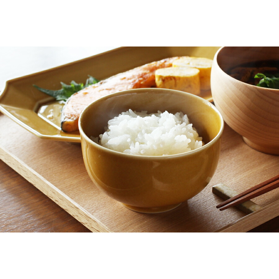 瑞々　めし碗　うす飴