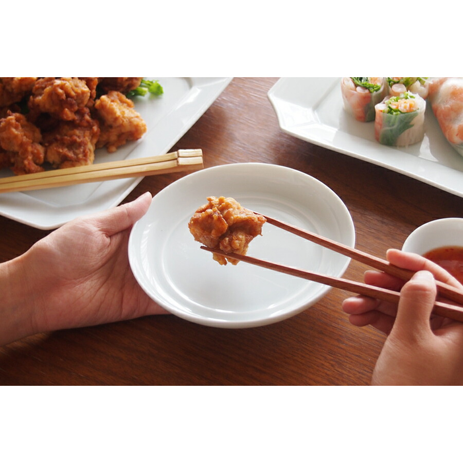 瑞々　まる皿5寸　青白