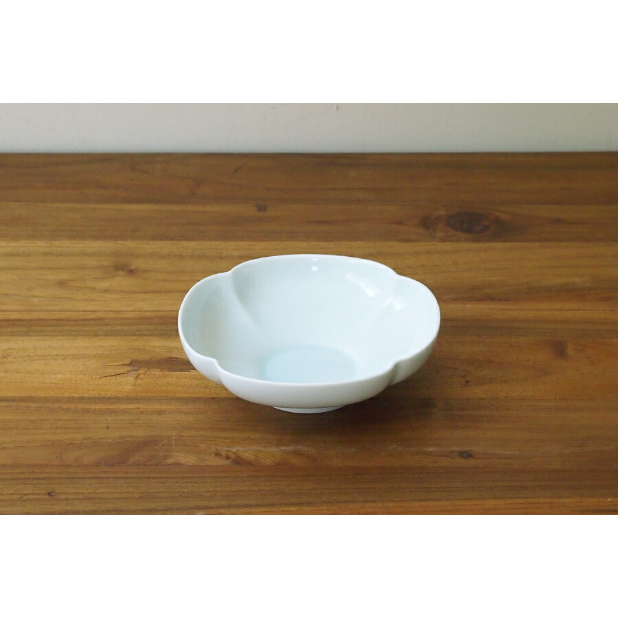 瑞々　木瓜鉢5寸　青白